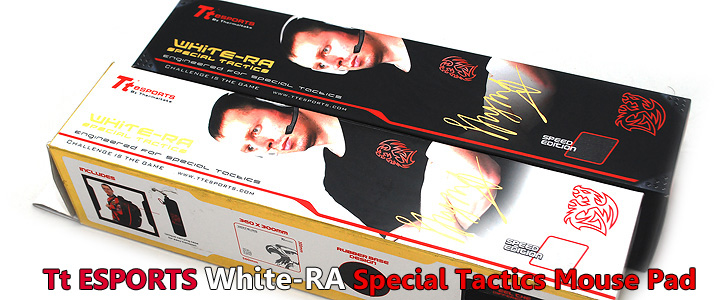 main main Tt ESPORTS White RA Special Tactics Mouse Pad