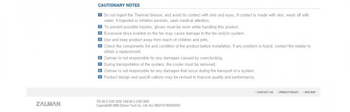 8 720x230 ZALMAN CNPS20LQ Liquid Cooling Review