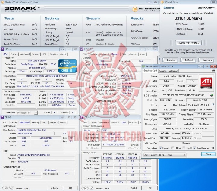06 720x635 Gigabyte AMD Radeon HD7950 Review