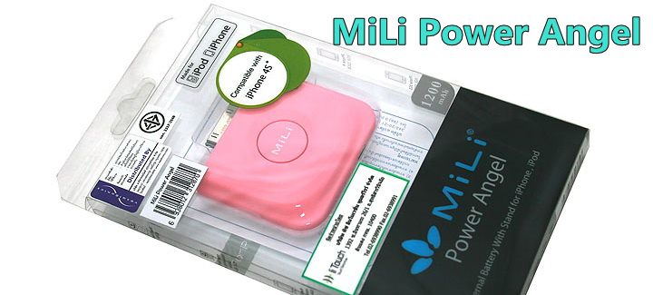 img 8934 MiLi Power Angel External Battery With Stand for iPhone , iPod Review
