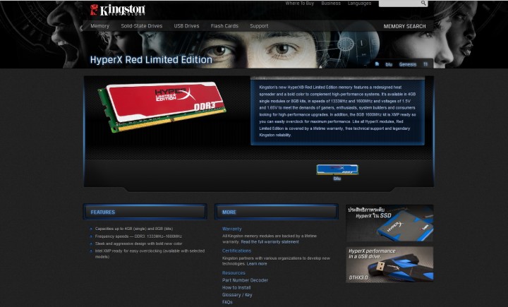 web 720x435 Kingston Hyper X Limited Edition 8GB 1600 CL9 Memory Review