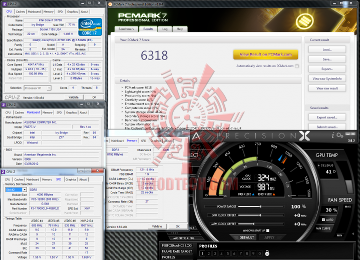 pc7 pc7 719x520 ASUS P8Z77 V Intel Z77 Motherboard Review