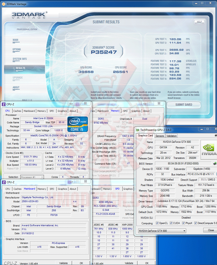 07 2 GIGABYTE GTX680 WINDFORCE OC Version (GV N680OC 2GD) Review