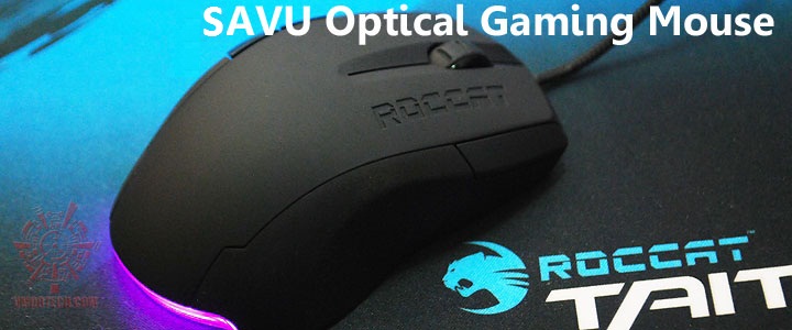 main ROCCAT SAVU Mid Size Hybrid Gaming Mouse Review