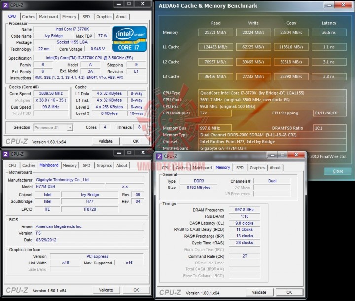 cache 720x610 GIGABYTE H77M D3H Intel H77 Motherboard
