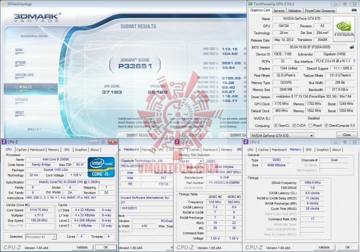 vantage 1170 720x504 GIGABYTE Geforce GTX 670 OC.Version Review