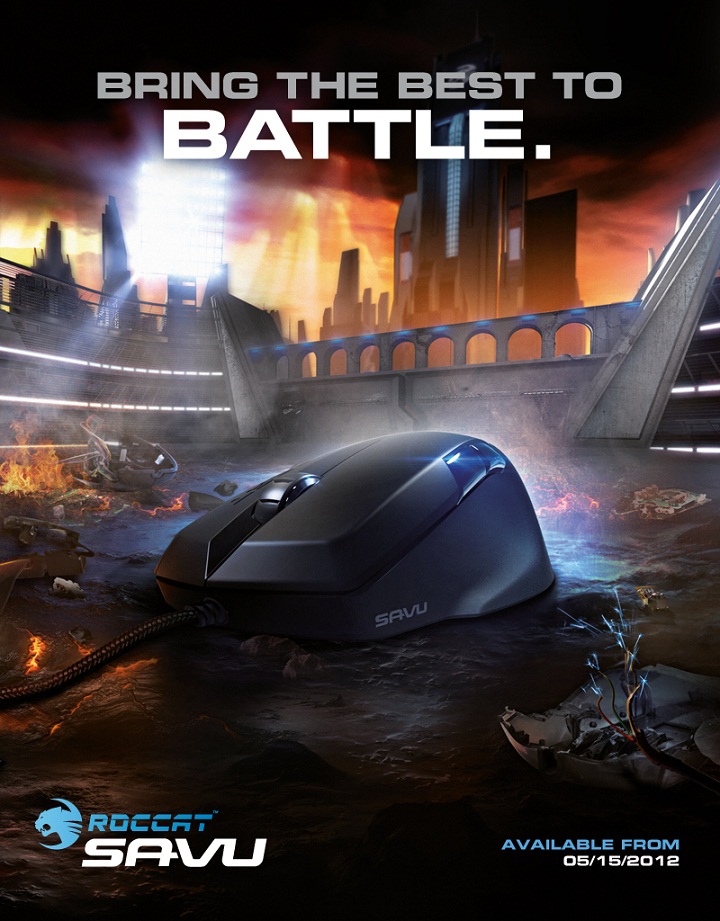 เมาส์เล่นเกมไฮบริดขนาดกลาง Savu ของ ROCCAT ออกวางจำหน่ายแล้ววันนี้  