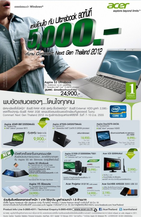 acer commart3 469x720 เอเซอร์ จัดโปรโมชั่นแรงโดนใจ ข้อเสนอโดนตา