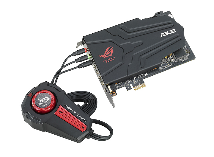 rog xonar phoebus gaming soundcard set ASUS XONAR PHOEBUS Gaming Soundcard Set