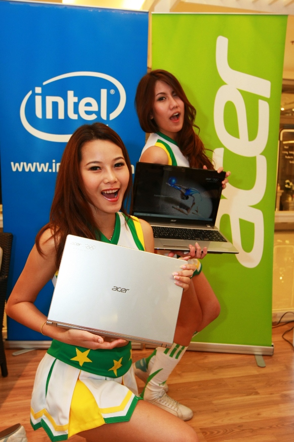 acer olympic 1 2 เอเซอร์ จับมือ อินเทล เปิดตัวโน้ตบุ๊ก Acer Aspire V3 ประทับโลโก้ โอลิมปิก 2012 เอกสิทธิ์เพียงหนึ่งเดียว