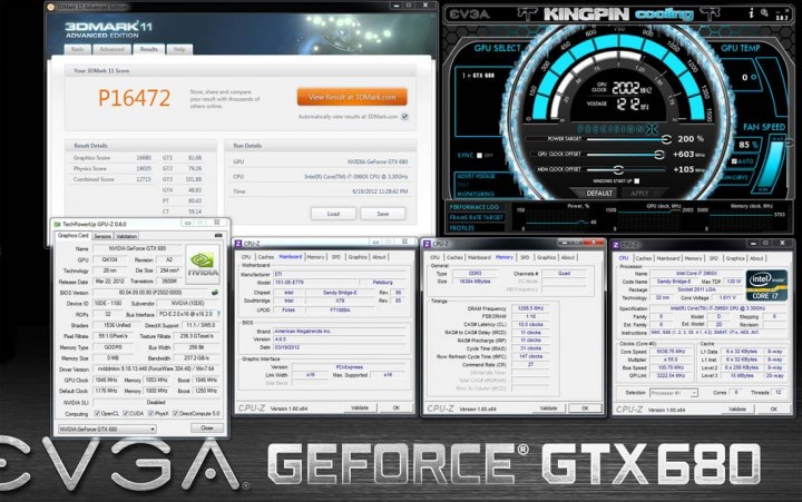 image005 720x451 EVGA GeForce GTX 680 Classified Reaches 2,002MHz GPU Clock‏
