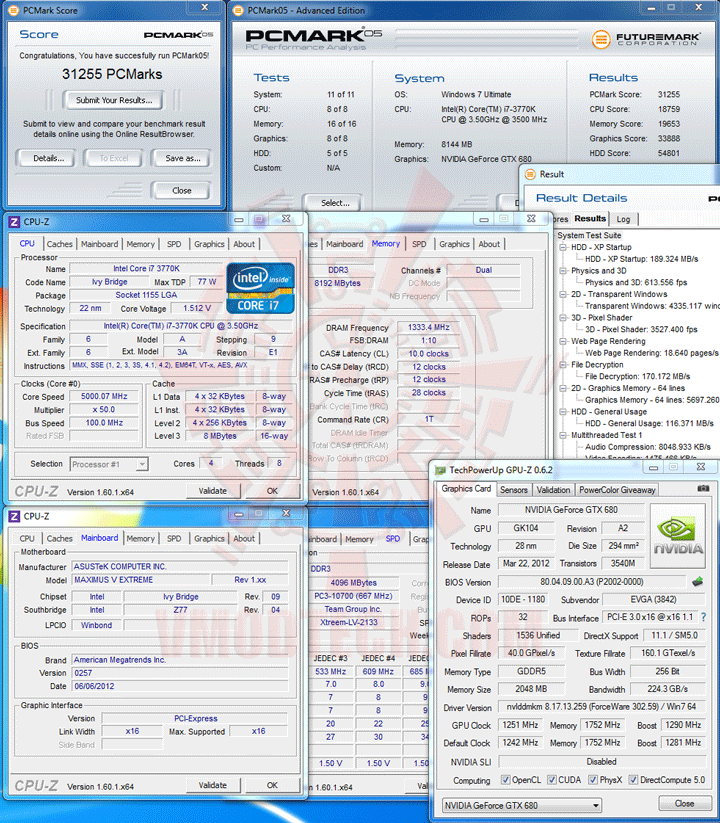 pcm05 Team Xtreem LV Series PC3 17000 DDR3 2133 8 GB kits CL9 11 11 28