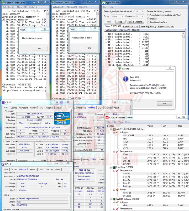 hpi 1 ASUS ROG MAXIMUS V FORMULA with 3rd Generation Intel® Core™ i5 3570K Retail Box