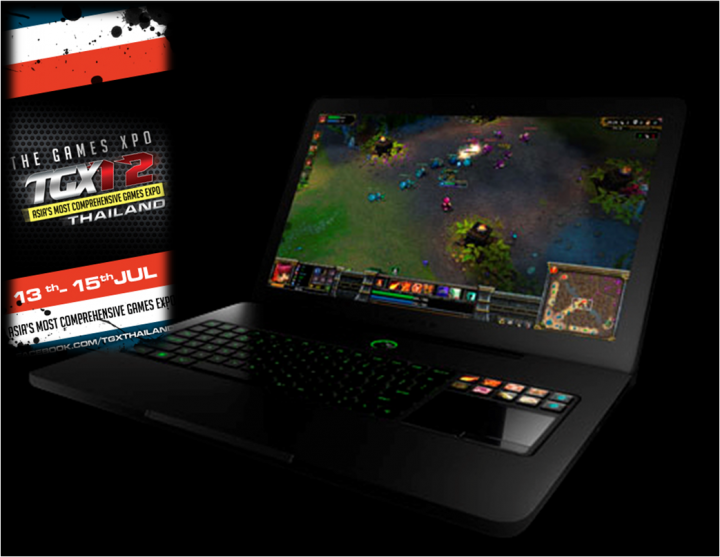 Razer Blade มาถึงไทยแล้วพบกันที่งาน TGX 2012 !!!