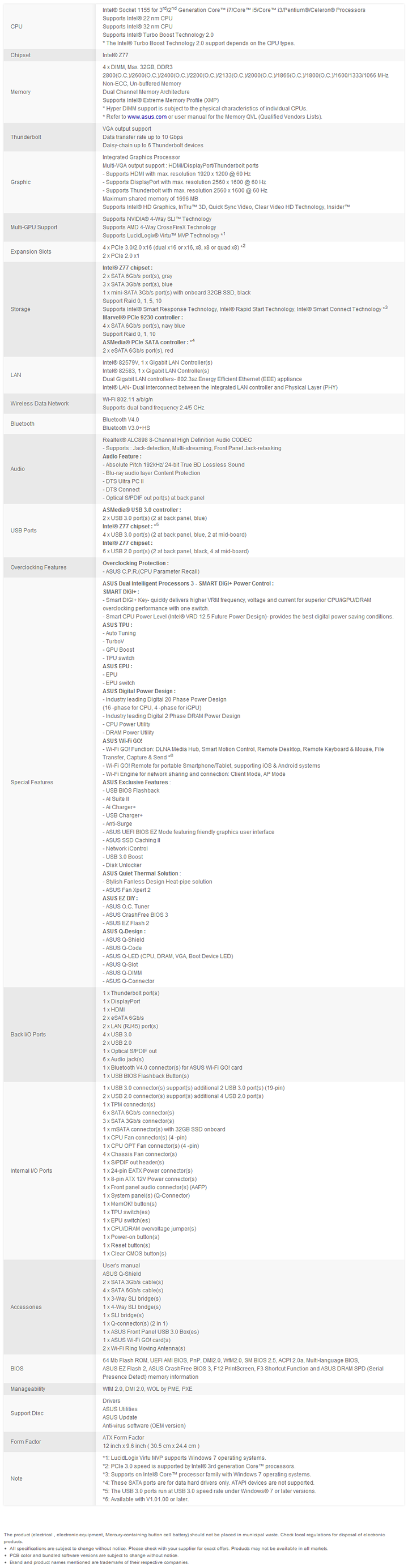 s3 s3 ASUS P8Z77 V PREMIUM Motherboard Review