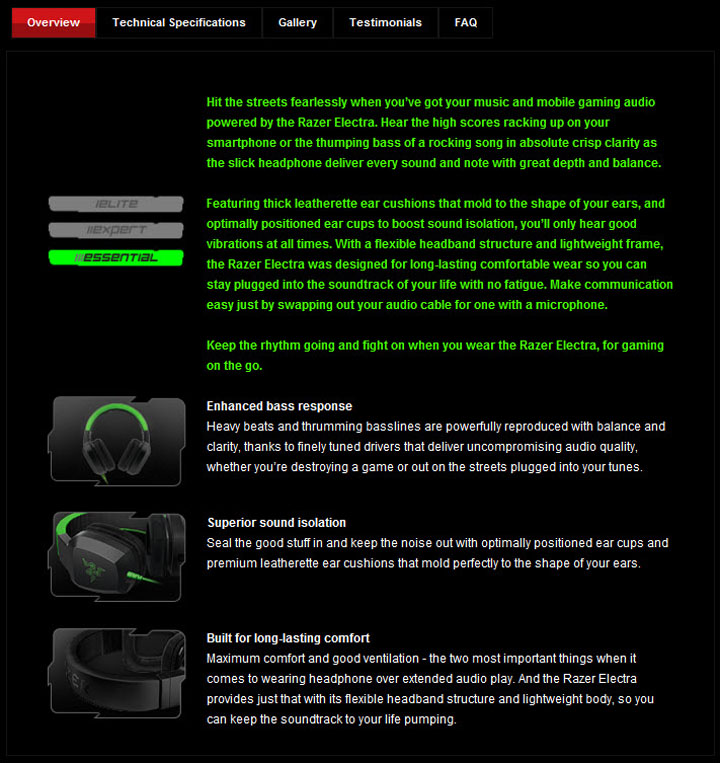 7 26 2012 9 05 31 pm RAZER ELECTRA Music & Gaming Headphones