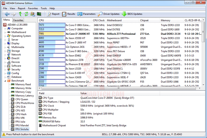e10 ASROCK FATAL1TY Z77 PROFESSIONAL Motherboard Review