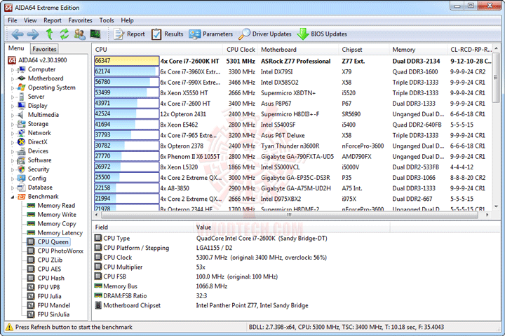 e2 ASROCK FATAL1TY Z77 PROFESSIONAL Motherboard Review