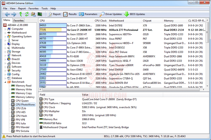 e3 ASROCK FATAL1TY Z77 PROFESSIONAL Motherboard Review