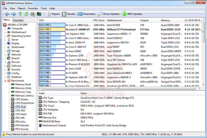 e4 ASROCK FATAL1TY Z77 PROFESSIONAL Motherboard Review