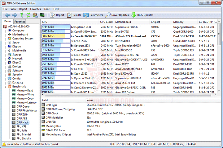 e6 ASROCK FATAL1TY Z77 PROFESSIONAL Motherboard Review