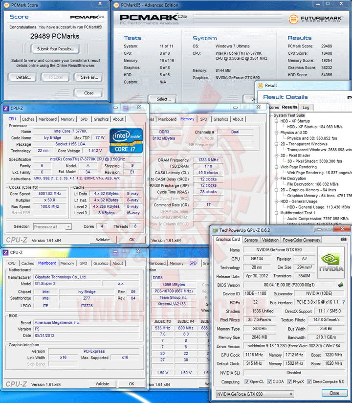 pcm05 pcm05 GIGABYTE G1.Sniper 3 Motherboard Review
