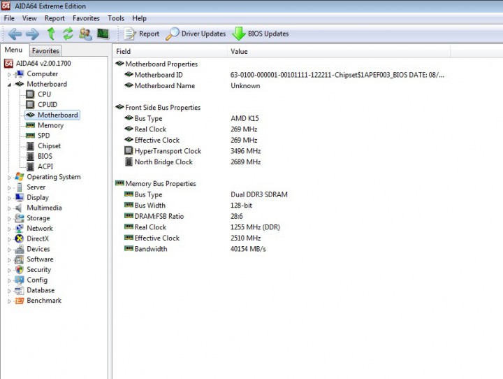 aida64 mainb 720x542 ASUS M5A99FX PRO R2.0 Motherboard Review