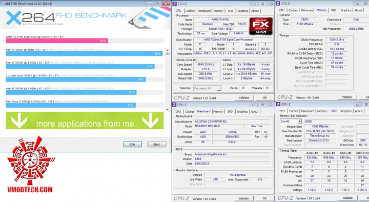 x264 2 720x394 ASUS M5A99FX PRO R2.0 Motherboard Review