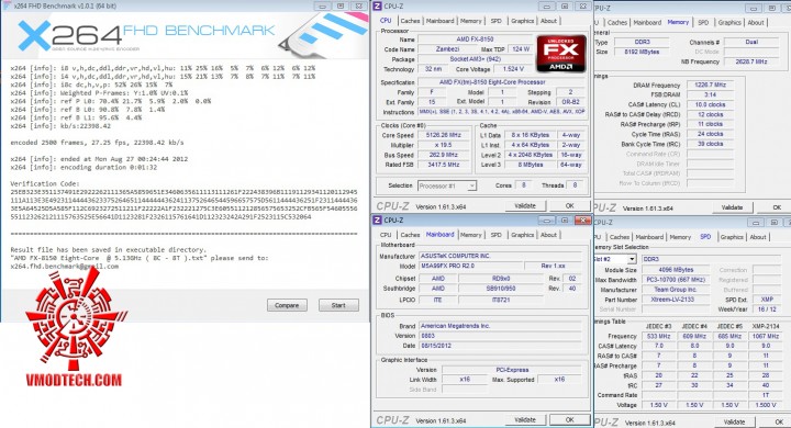 x264 51 720x390 ASUS M5A99FX PRO R2.0 Motherboard Review