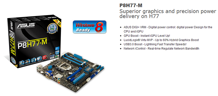 s1 s1 ASUS P8H77 M Motherboard Review