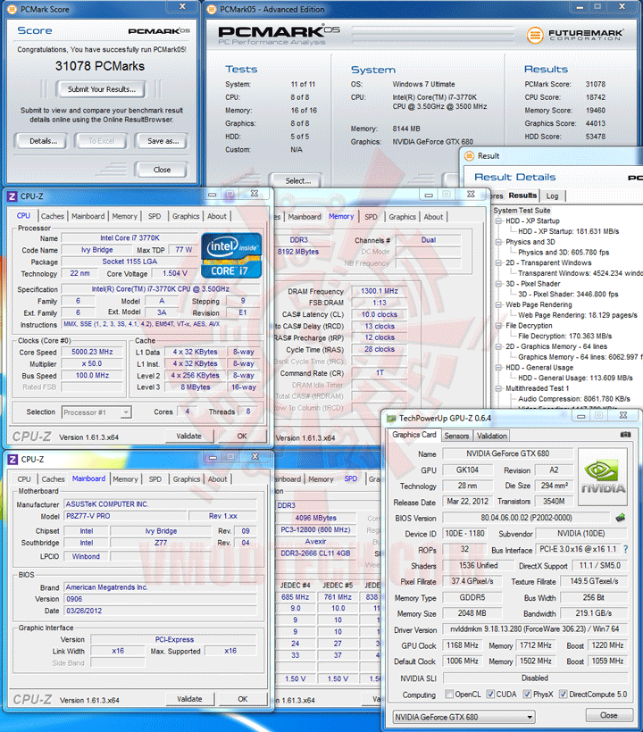 pcm05 pcm05 ASUS P8Z77 V PRO Motherboard Review