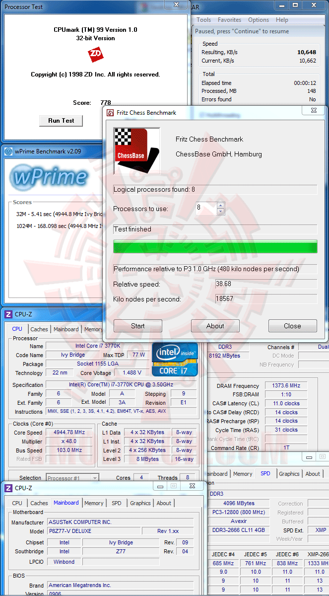 v v ASUS P8Z77 V DELUXE Motherboard Review