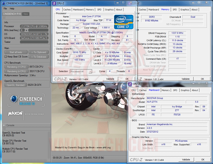 c10 BIOSTAR Hi Fi Z77X Motherboard Review