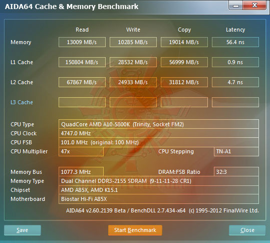 e1 AMD A10 5800K and BIOSTAR Hi Fi A85X Review