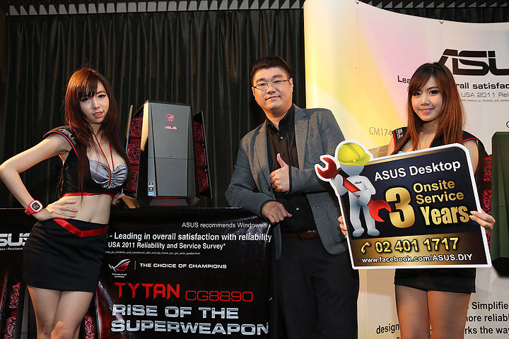 5d3 8021 บรรยากาศงานเปิดตัวธุรกิจเดสก์ท็อปพีซีเอซุส พร้อมการรับประกันเต็มรูปแบบถึง 3 ปี