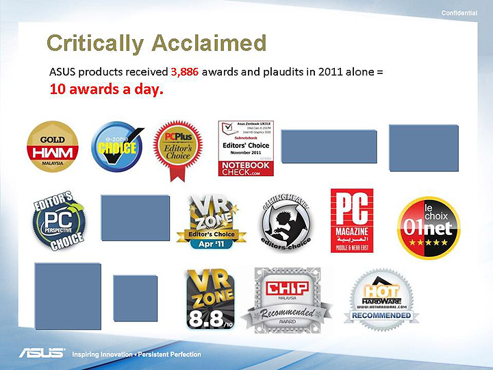 slide3 บรรยากาศงานเปิดตัวธุรกิจเดสก์ท็อปพีซีเอซุส พร้อมการรับประกันเต็มรูปแบบถึง 3 ปี