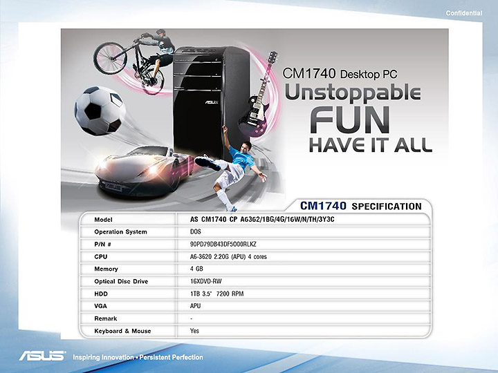 slide40 บรรยากาศงานเปิดตัวธุรกิจเดสก์ท็อปพีซีเอซุส พร้อมการรับประกันเต็มรูปแบบถึง 3 ปี