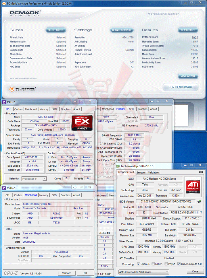 pcmv AMD FX 8350 Processor Review 