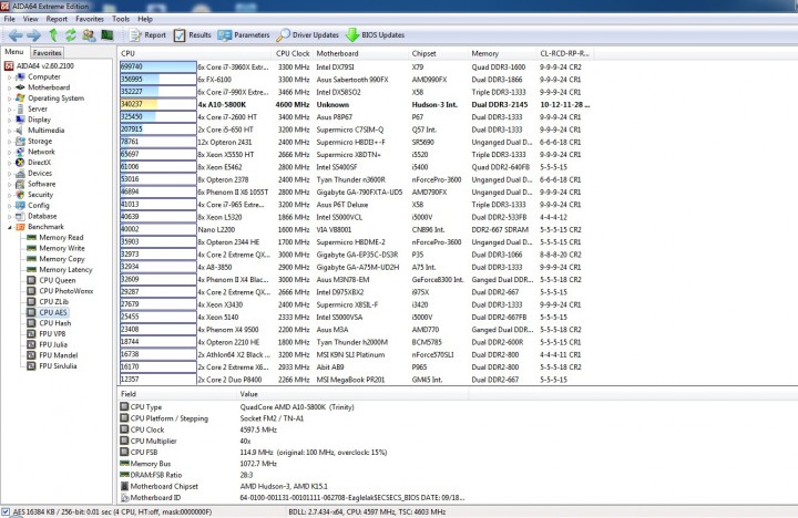 aes 720x468 ECS A85F2 A Golden FM2 Motherboard Review