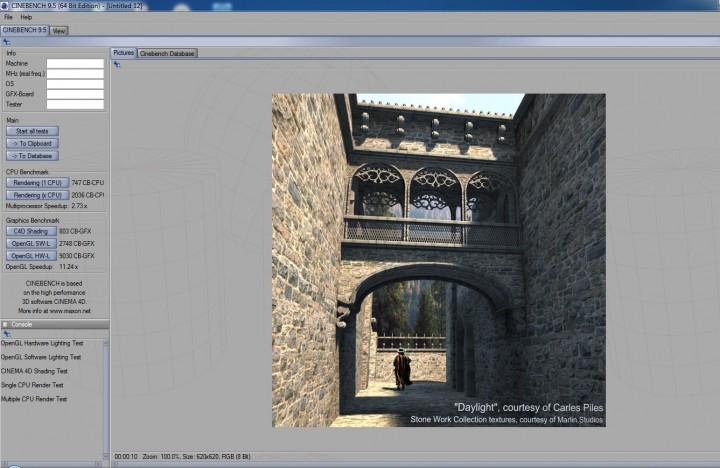 cine9 720x468 ECS A85F2 A Golden FM2 Motherboard Review