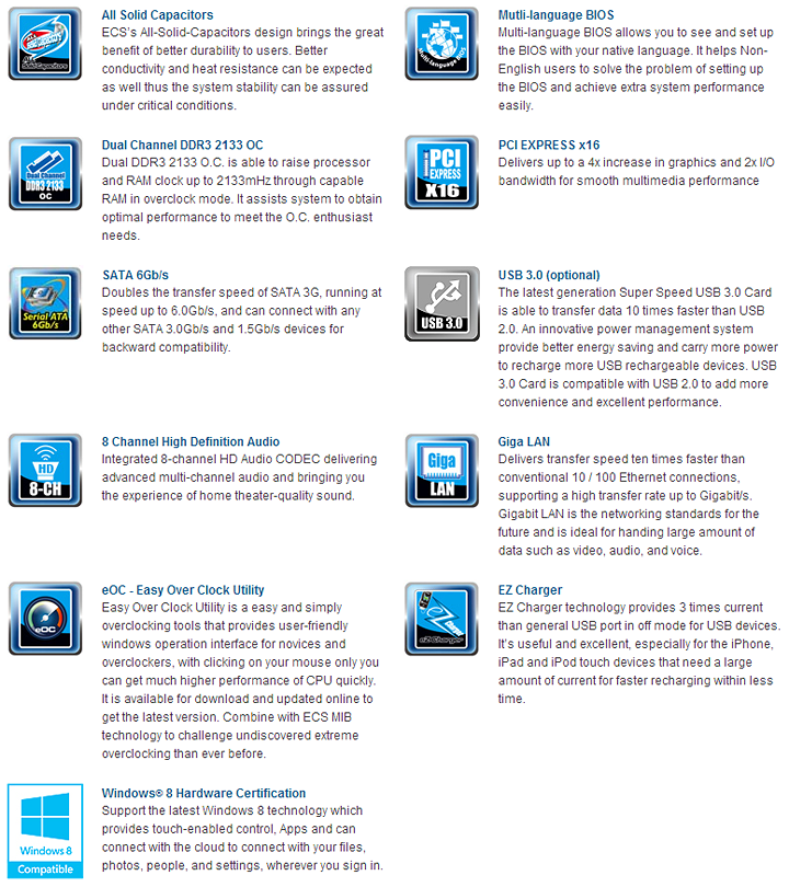 s2 ECS A970M A DELUXE AM3+ Motherboard Review