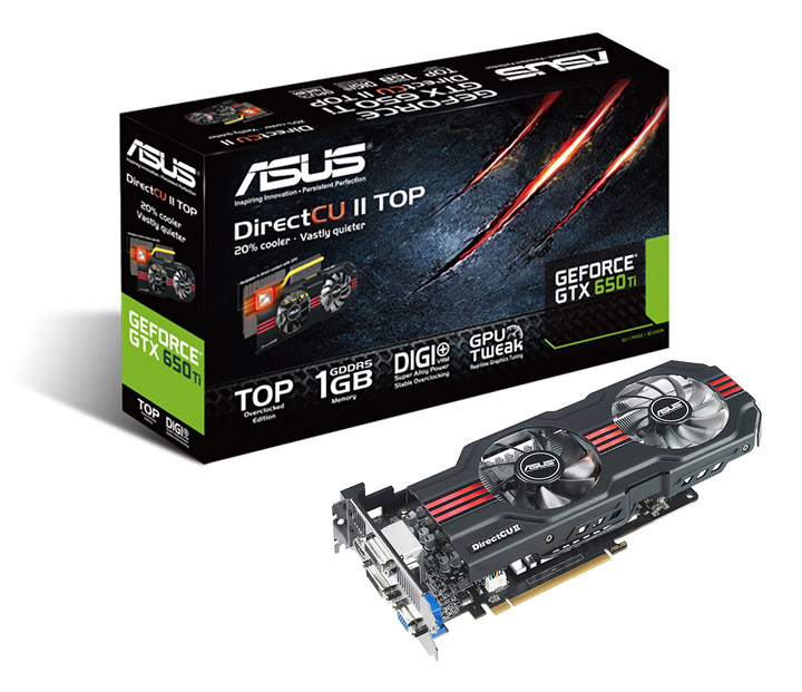 pr-asus-geforce-gtx-650-ti-directcu-ii-graphics-card-top-edition pr asus geforce gtx 650 ti directcu ii graphics card top edition เอซุส เผยการ์ดจอใหม่ 2 รุ่นจากตระกูล GeForce® GTX 650 Ti DirectCU II ทั้งเวอร์ชั่นรุ่นTOP และ OC ที่มาพร้อมดีไซน์พัดลมคู่ไม่เหมือนใคร