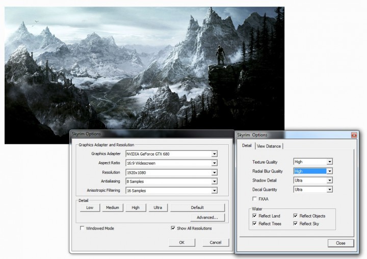 skyrim 720x508 ASUS GTX 680 DirectCU II TOP Review