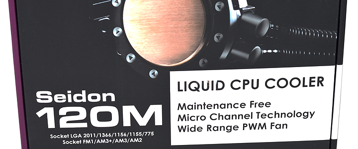 main Cooler Master Seidon 120M Liquid CPU Cooler Review