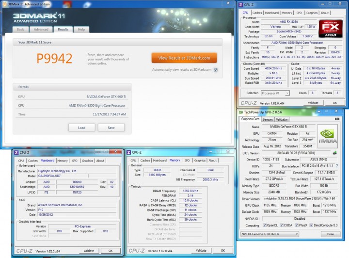3dmark11 3dmark11 720x532 ASUS GTX 660TI DirectCU II TOP