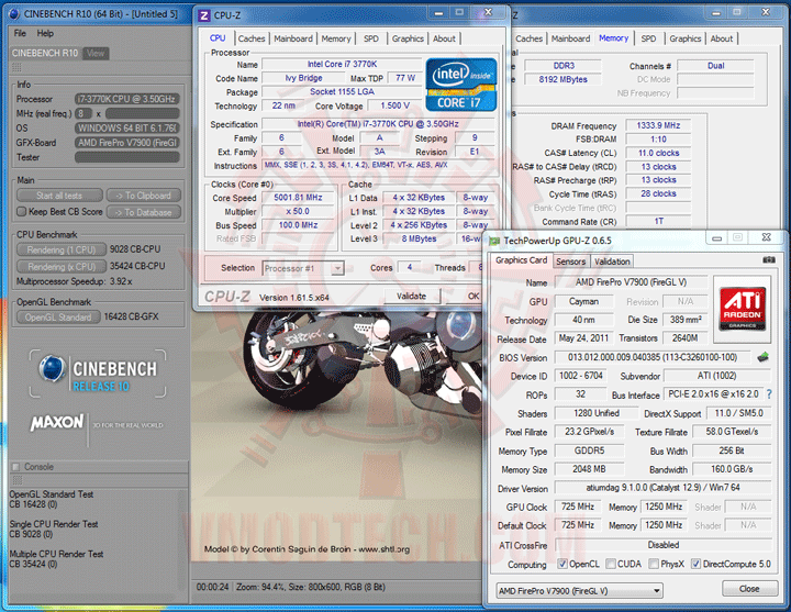 c10 SAPPHIRE AMD FirePro™ V7900 2GB GDDR5 Professional Graphics Cards Review