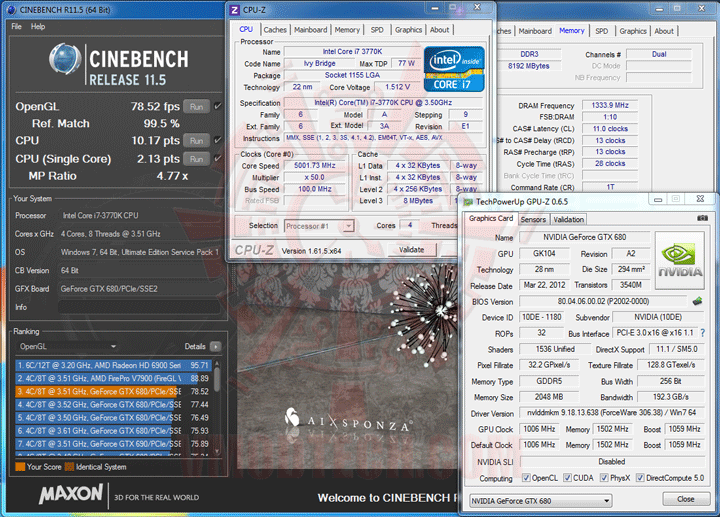 c115 680 SAPPHIRE AMD FirePro™ V7900 2GB GDDR5 Professional Graphics Cards Review