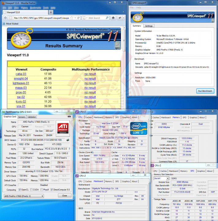 spv 711x720 SAPPHIRE AMD FirePro™ V7900 2GB GDDR5 Professional Graphics Cards Review