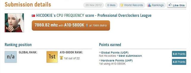 image005 GIGABYTE สร้างสถิติความเร็วใหม่บน AMD Trinity APU