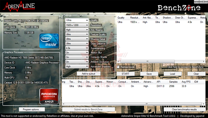 sp 2 ASUS ROG MATRIX HD 7970 PLATINUM 3072 MB GDDR5 Review